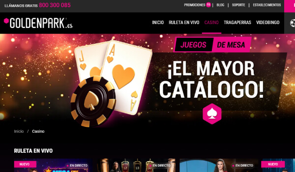 Goldenpark casino